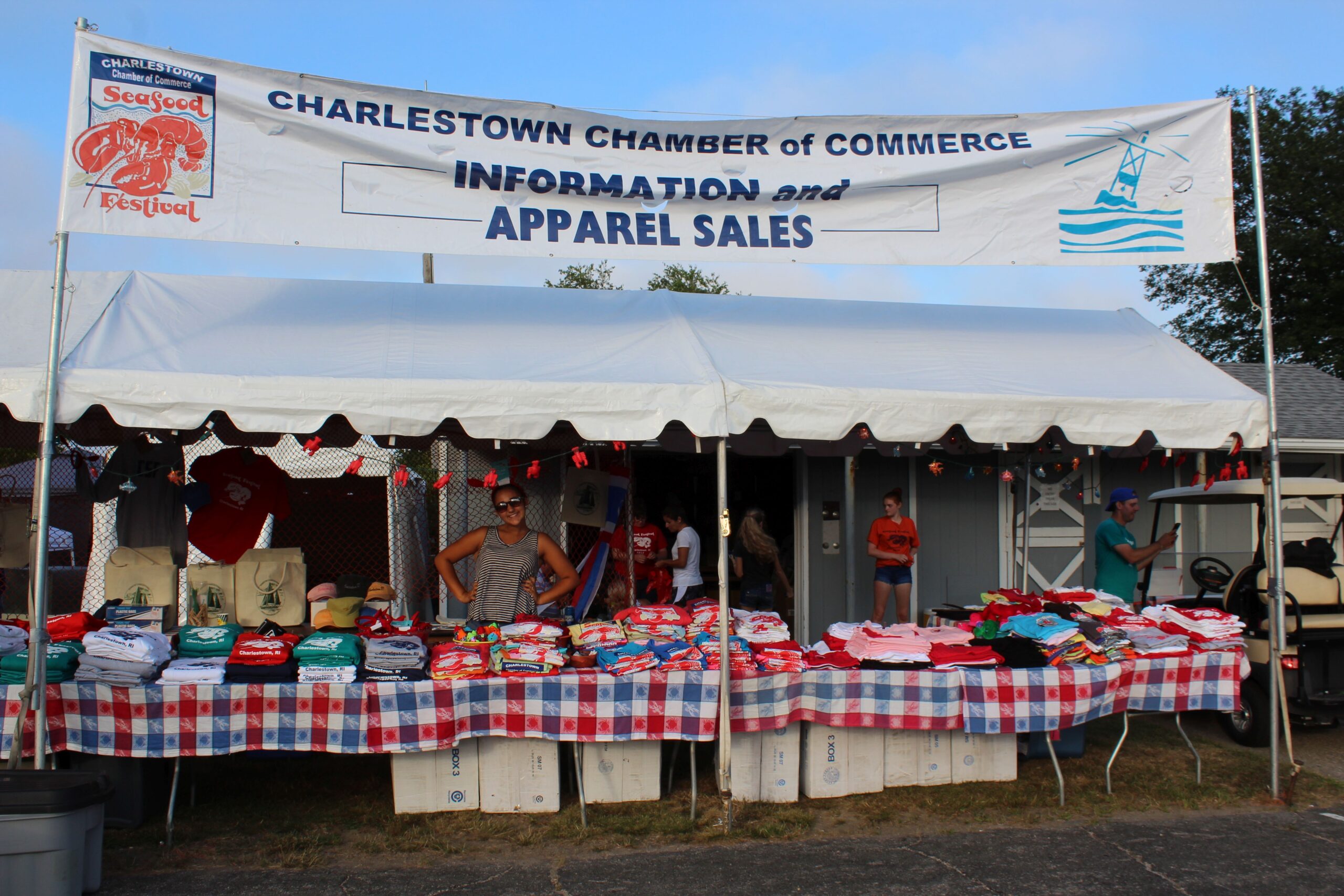Charlestown Seafood FEstival_Charlestown Chamber of Commerce information tent v3 Charlestown Seafood FEstival_Charlestown Chamber of Commerce information tent v3
